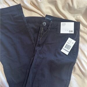 Aeropostale Classic Black Pants